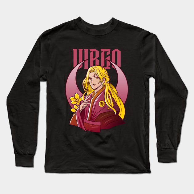 Virgo / Zodiac Signs / Horoscope Long Sleeve T-Shirt by Redboy